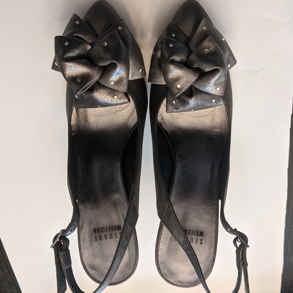 Stuart Weitzman Studed Sling Back - image 1
